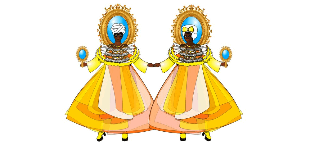 tia ciata e mãe menininha